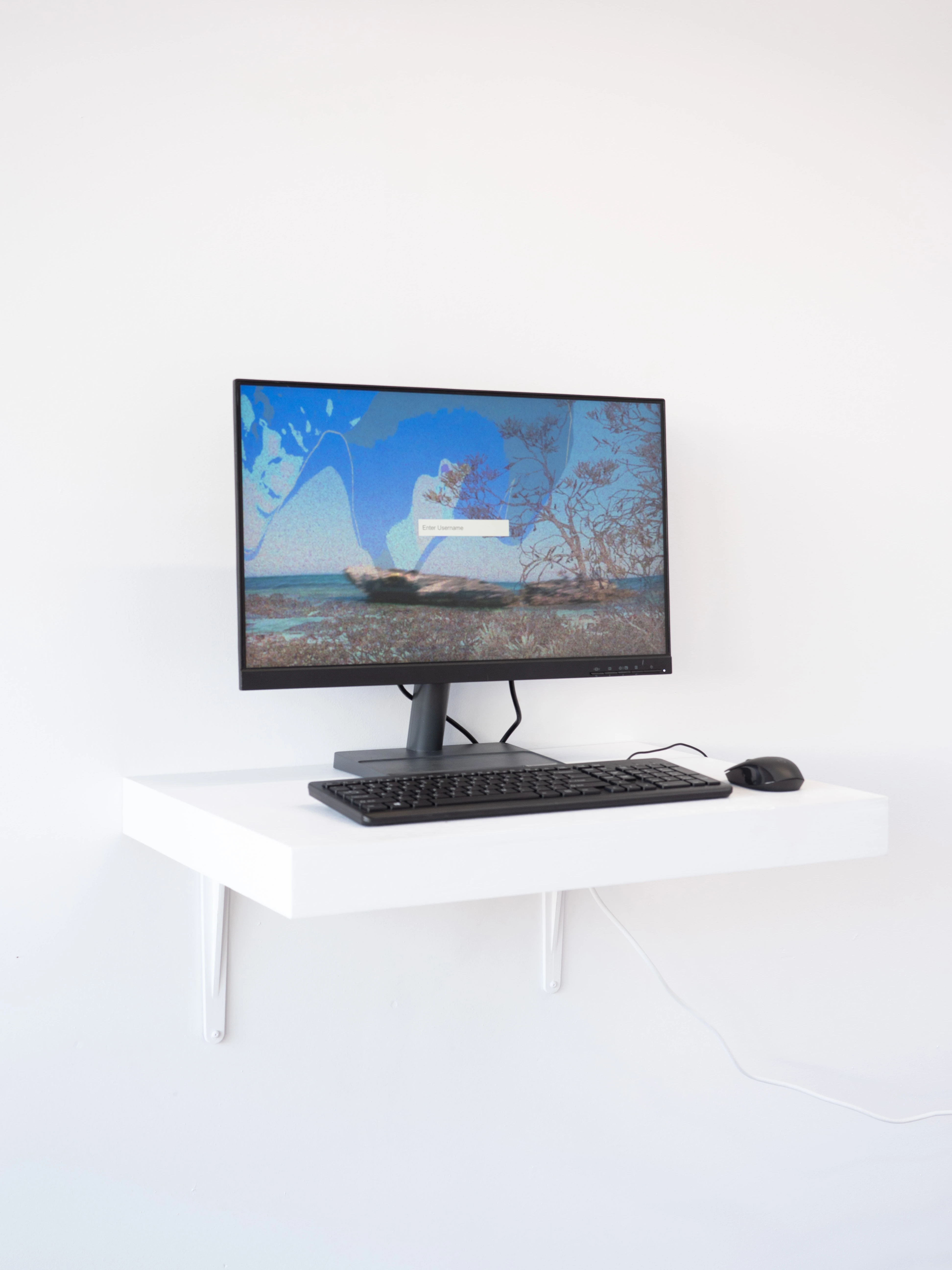 Artwork detail from farce