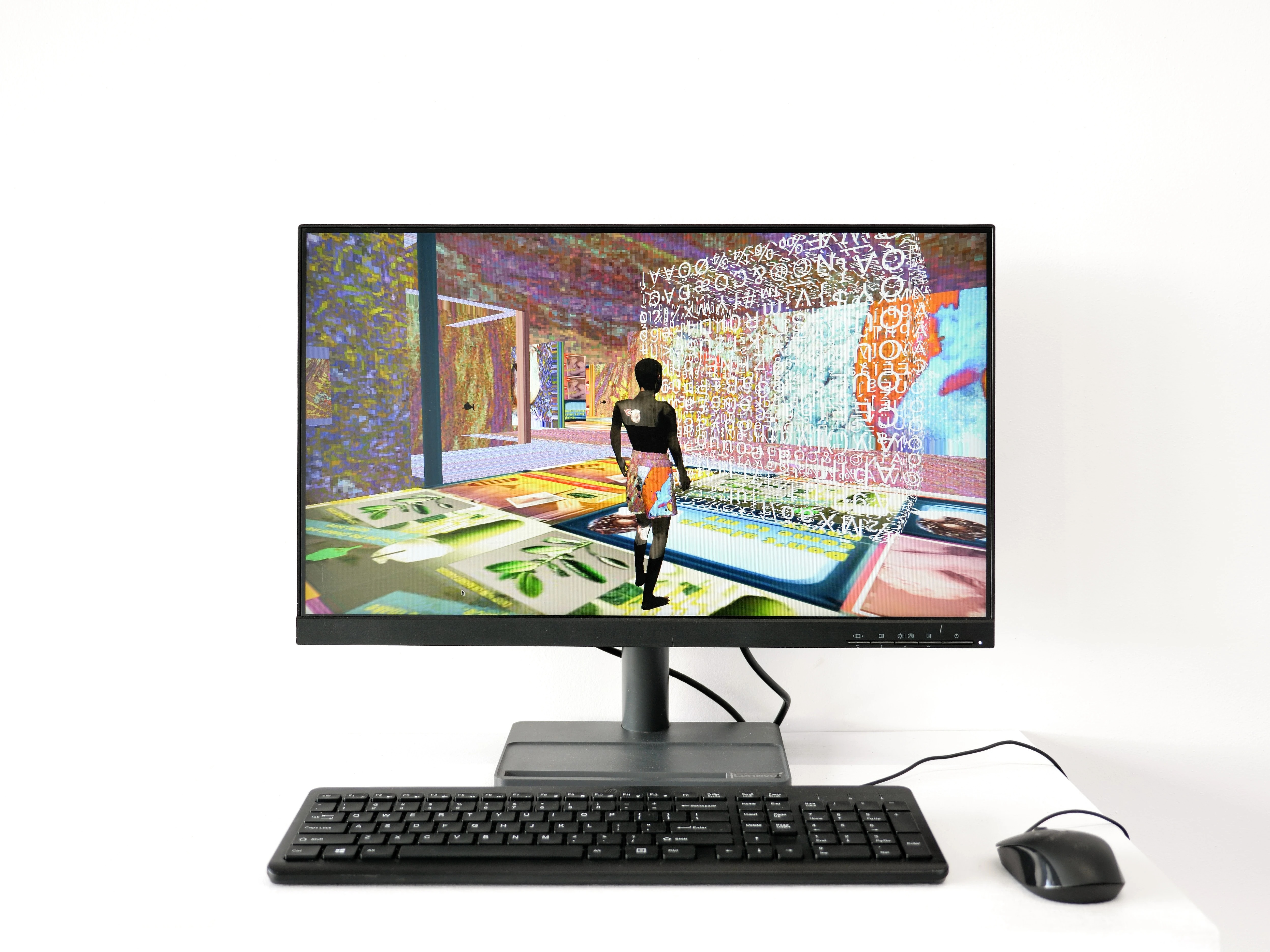 Exhibition view from farce