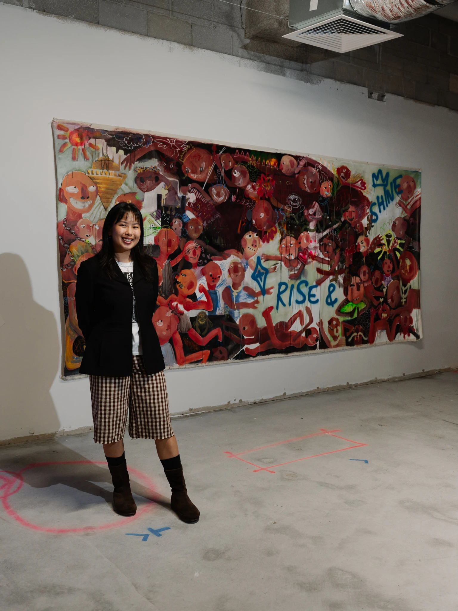 Exhibition view from Hatched